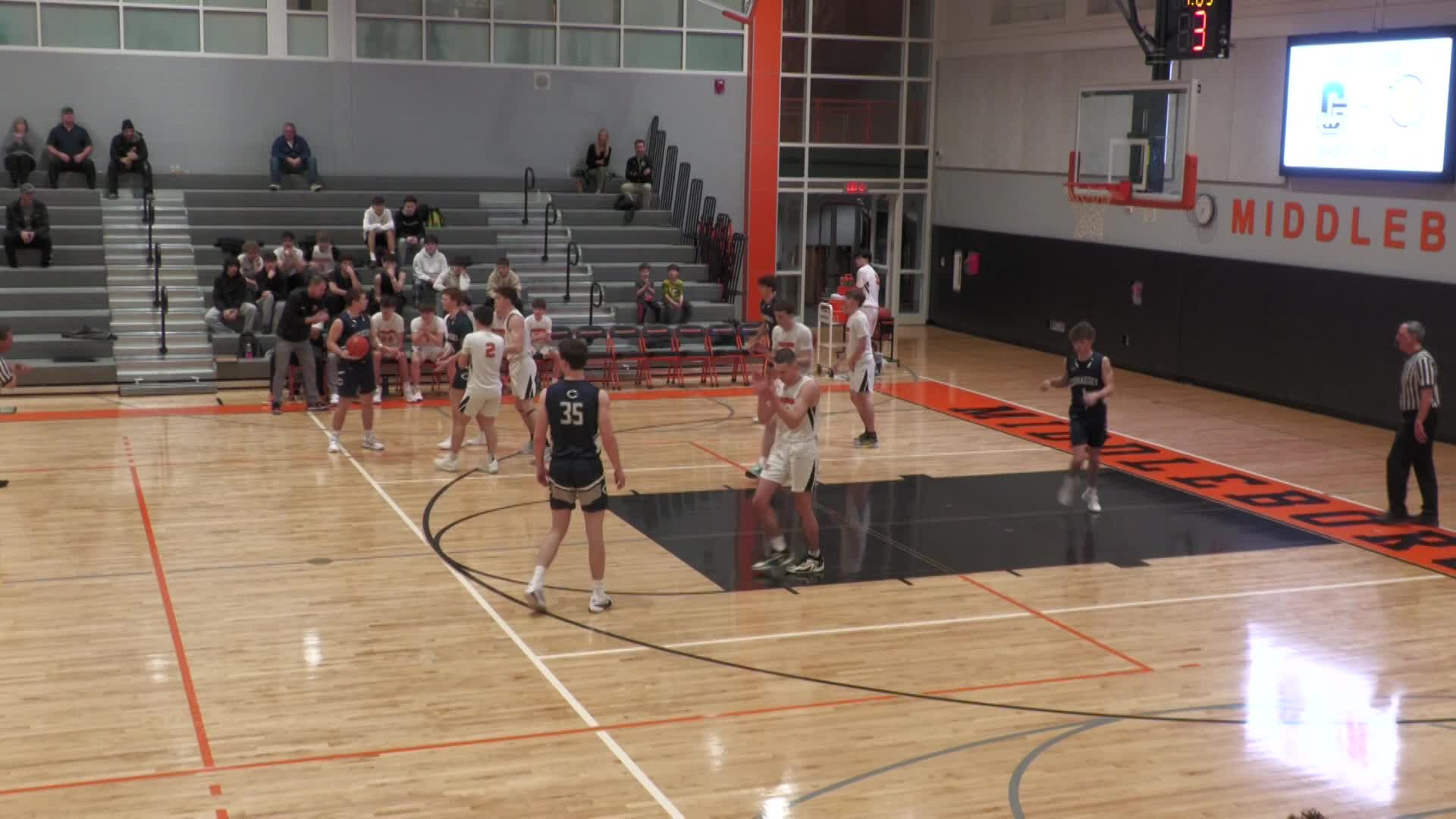 Varsity Boys Basketball: MHS vs Cohasset 1-30-24