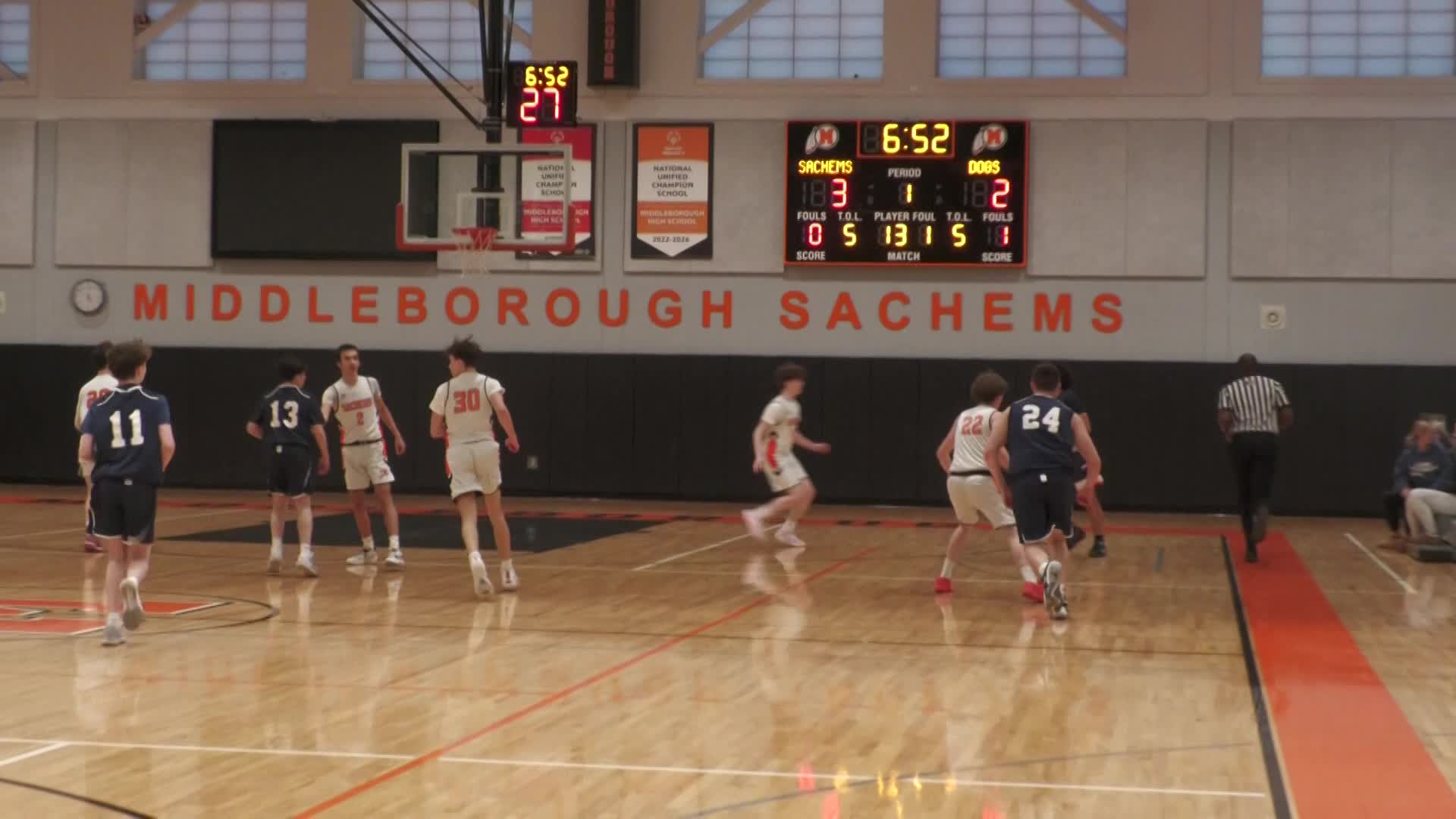 Thumbnail image for JV Boys Basketball vs Rockland 2-15-2024