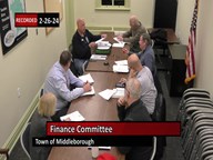 Navigate to Finance Committee 2-26-24