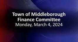 Navigate to Finance Committee 3-4-24