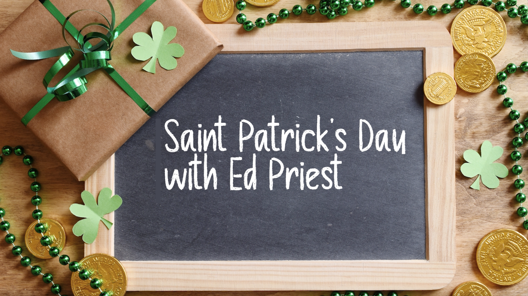 Saint Patricks Day with Ed Priest at Alley Theatre