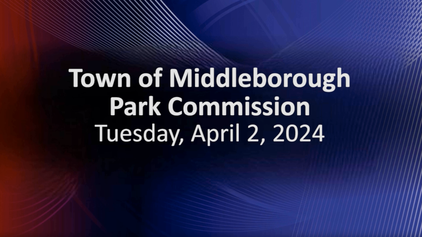 Navigate to Park Commission 4-2-24