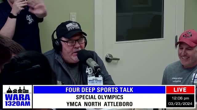 Four Deep Sports Talk Show - Special Olympics - Attleboro