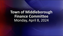 Navigate to Finance Committee 4-8-24