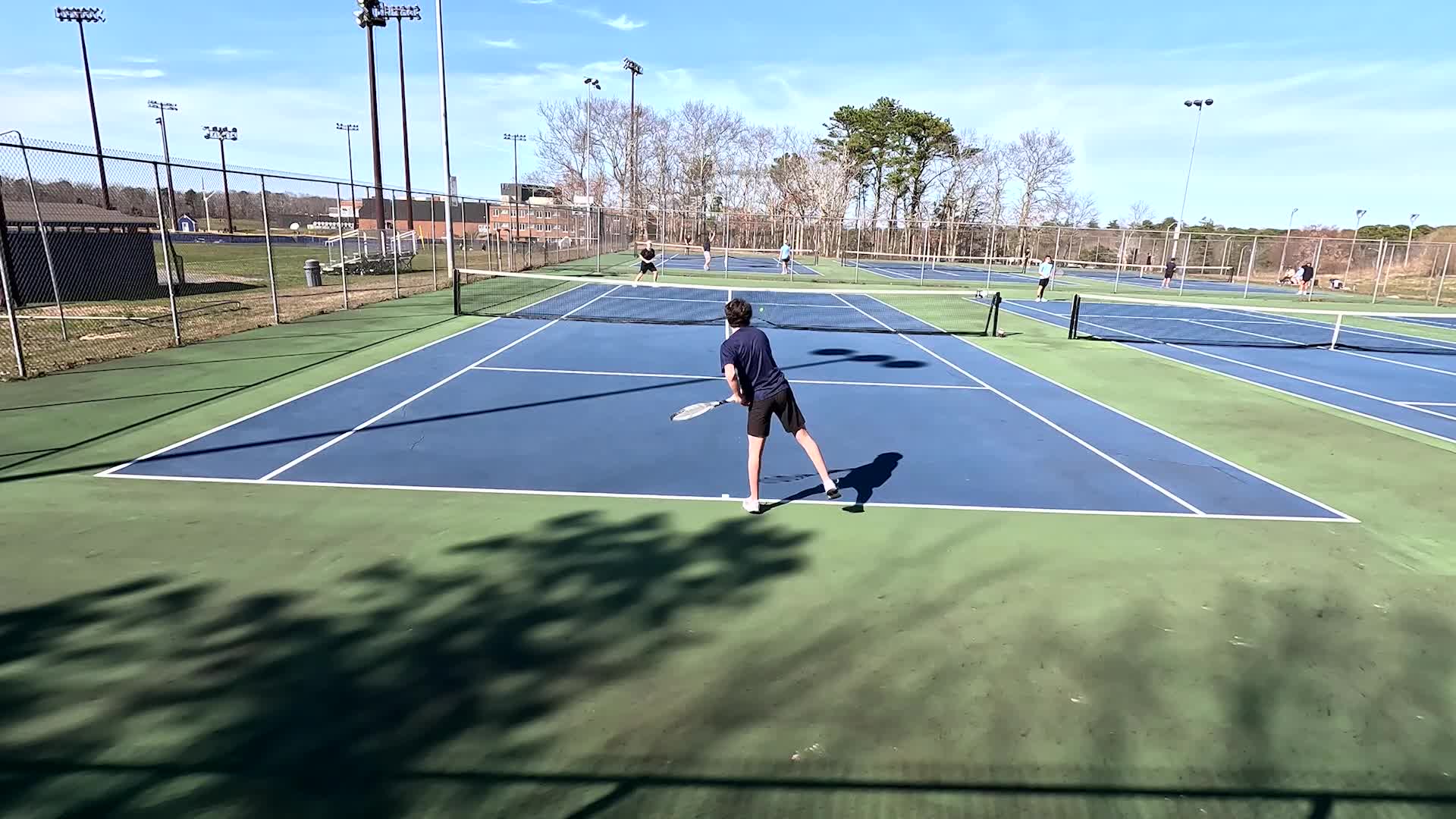 V Boys Tennis: MHS at Sandwich 3 Singles 4-9-2024