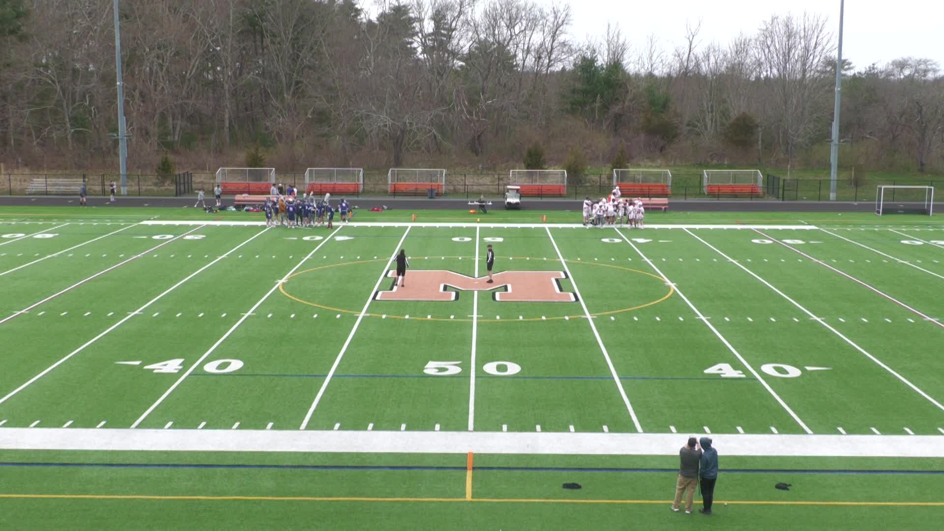 V Boys Lacrosse: MHS vs Rockland 4-10-2024