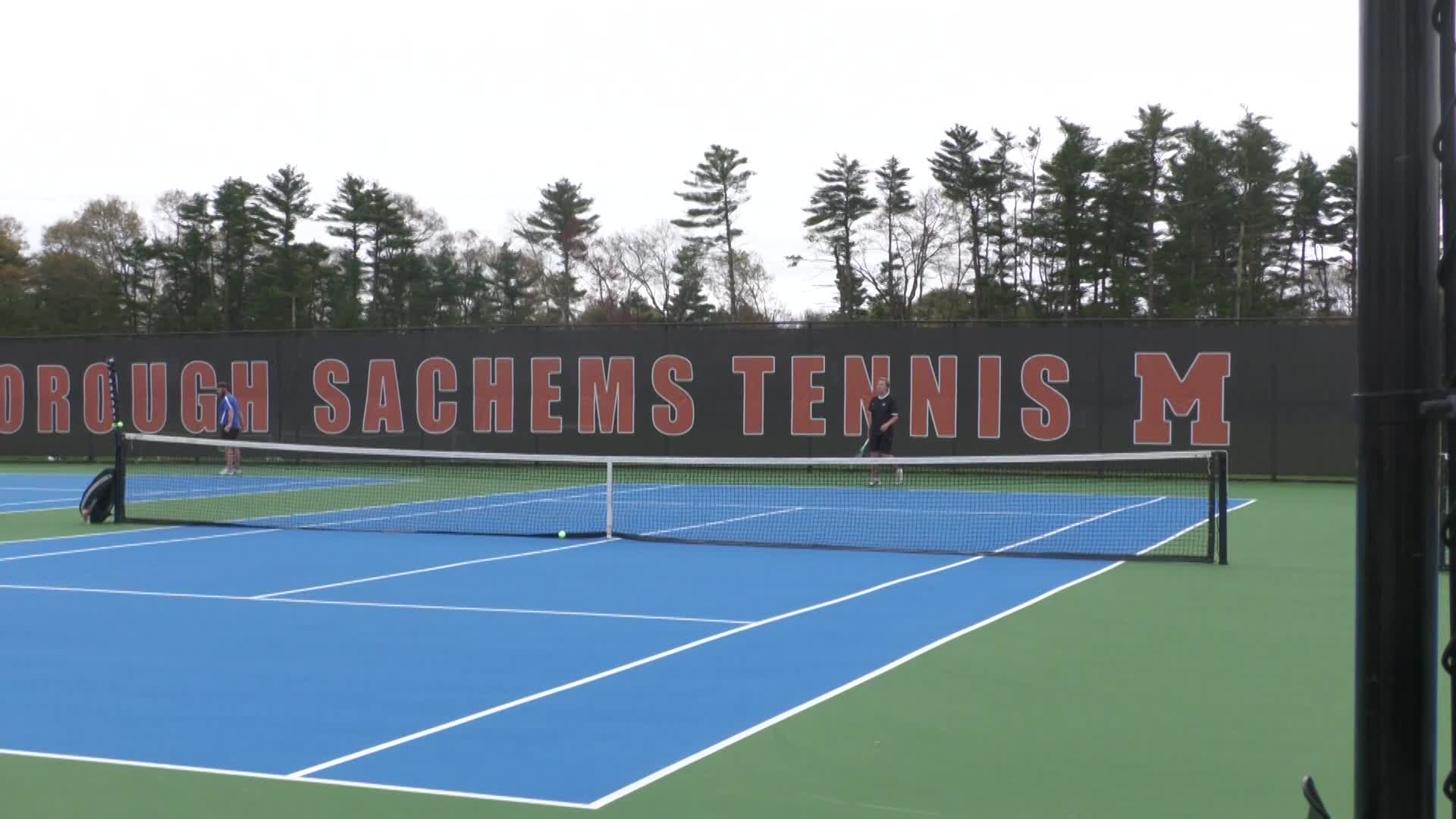 Varsity Boys Tennis: MHS vs Mashpee - 2nd Singles - April 30, 2024