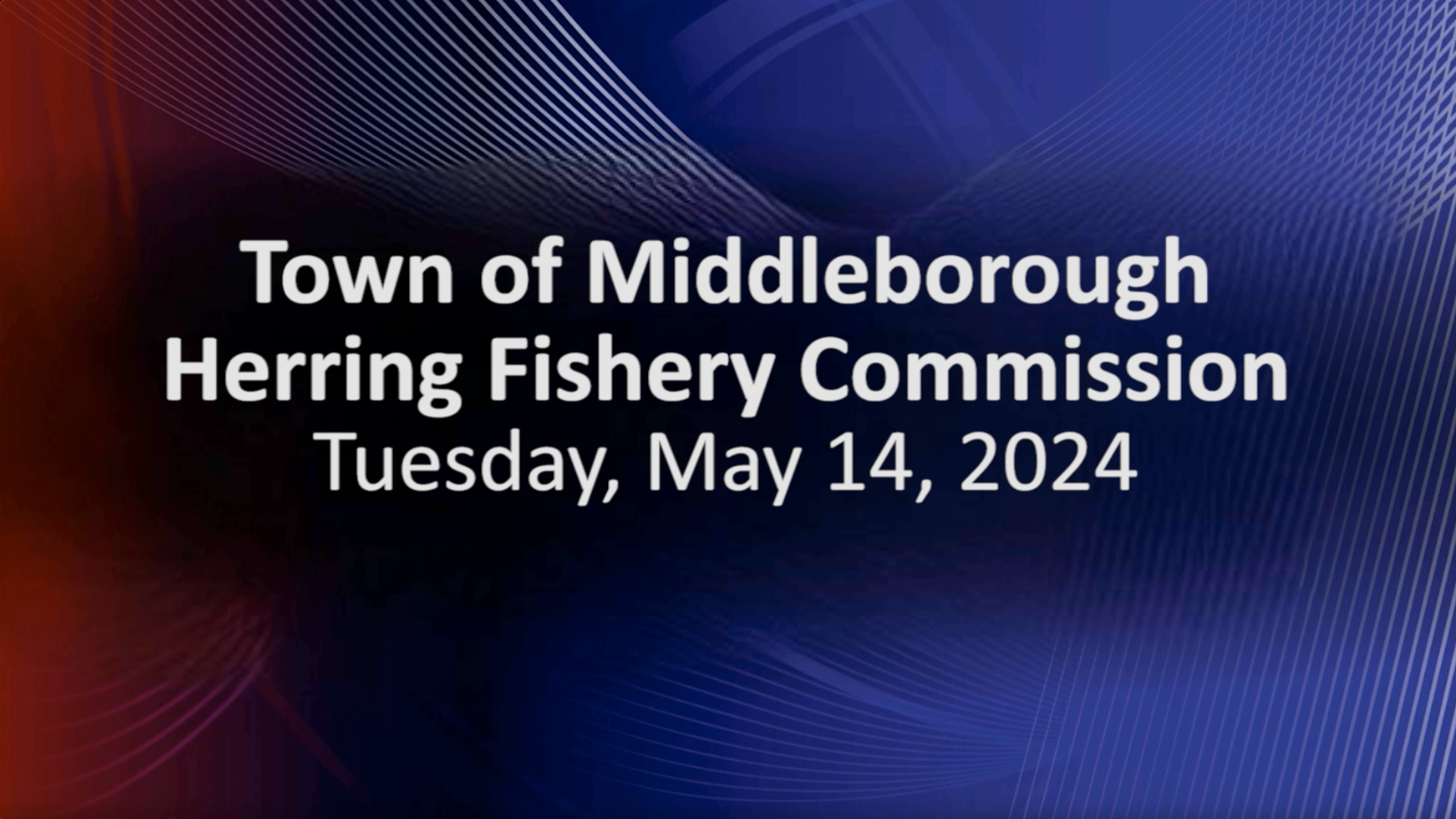 Navigate to Herring Fishery Commission 5-14-24