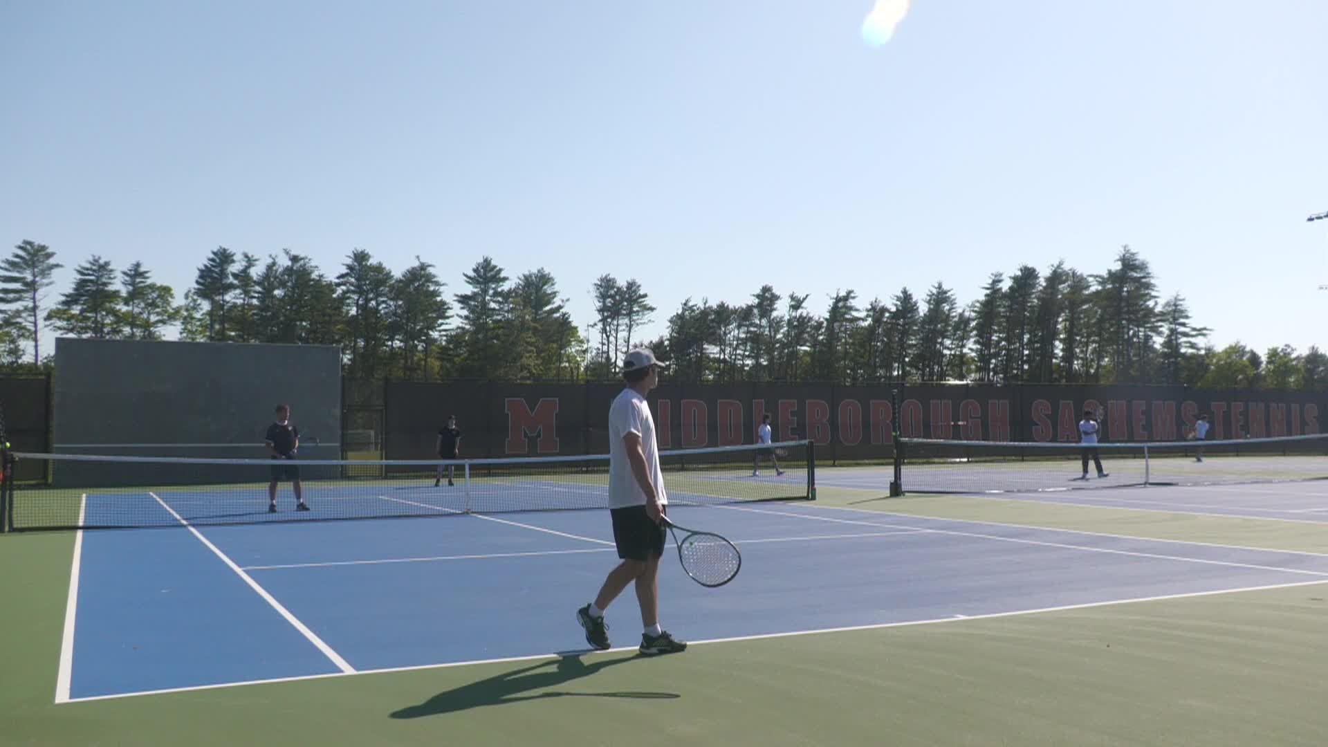 V Boys Tennis: MHS vs Rockland 2nd Doubles 5-22-2024