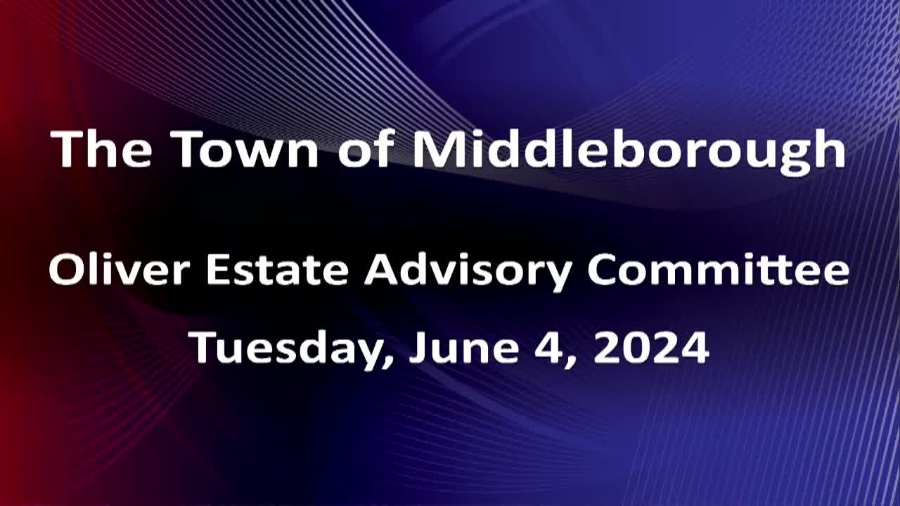 Navigate to Oliver Estate Advisory 6-4-24