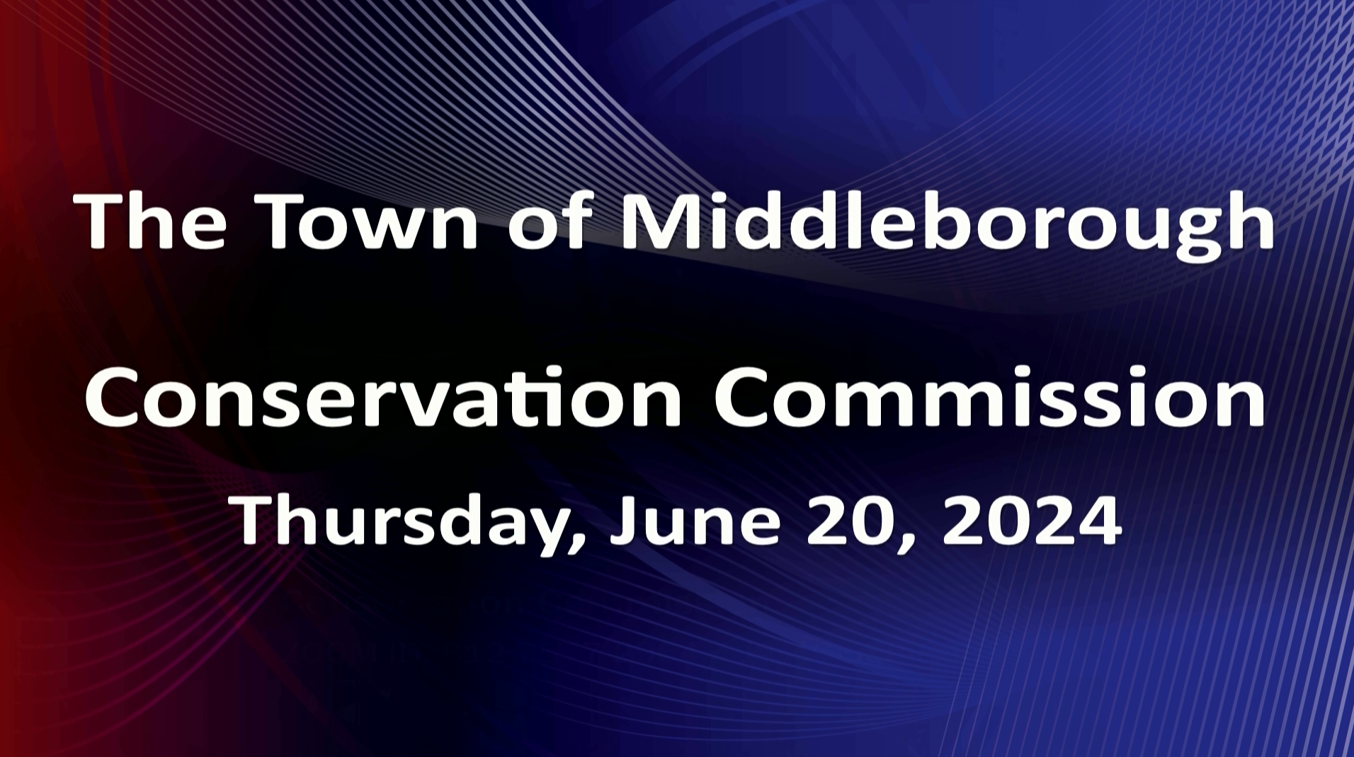 Navigate to Conservation Commission 6-20-24