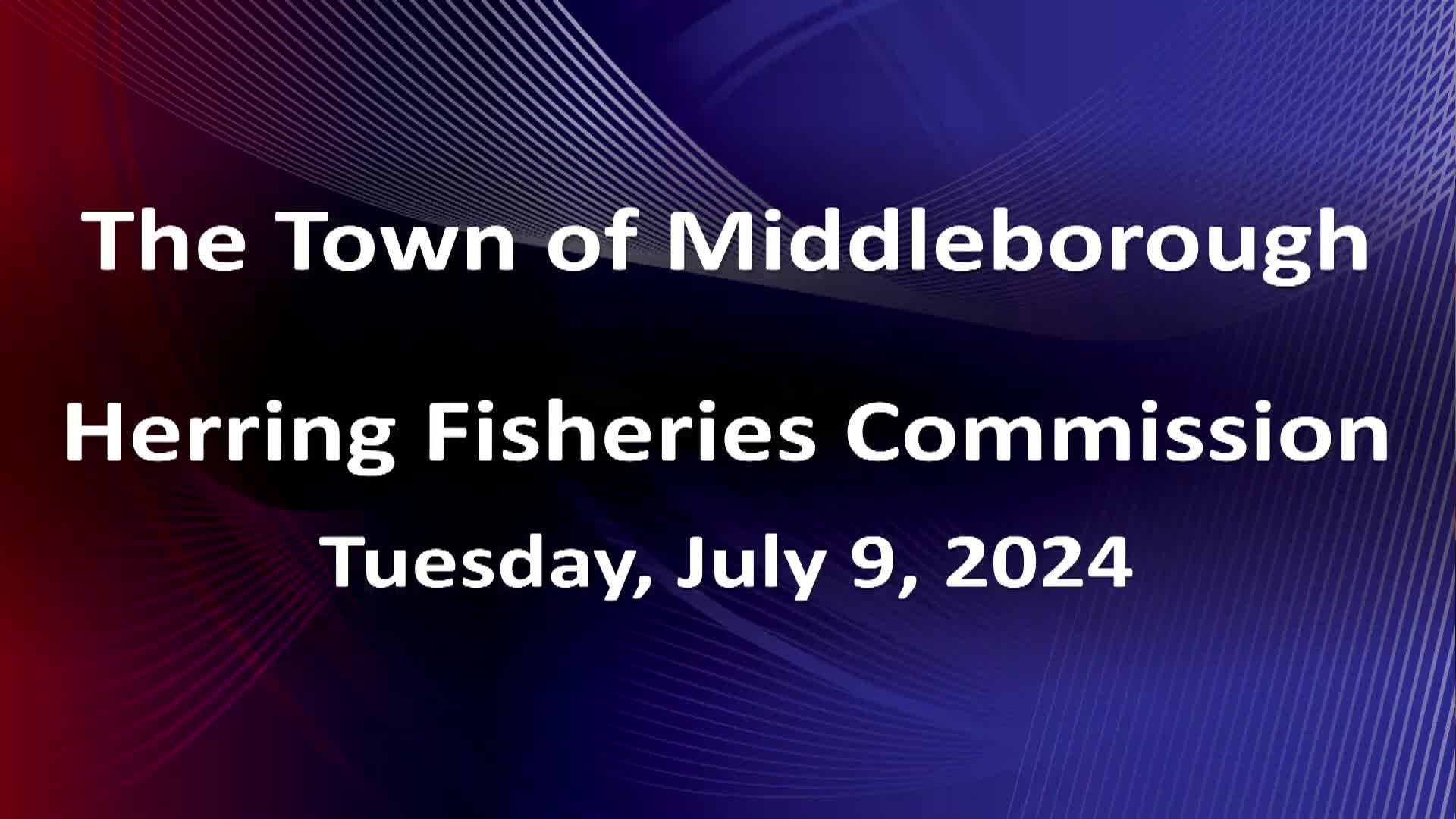 Navigate to Herring Fishery Commission 7-9-24