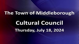 Navigate to Cultural Council 7-18-24