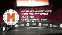 Navigate to School Committee: July 18, 2024