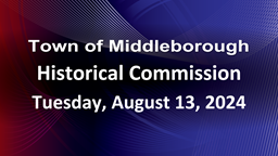 Navigate to Historical Commission 8-13-24