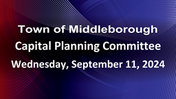 Navigate to Capital Planning Committee 9-11-24