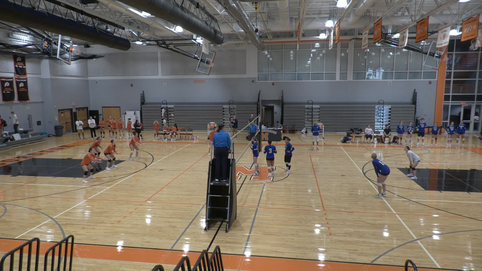 V Volleyball vs Mashpee 9-24-2024 (no audio)
