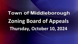 Navigate to Zoning Board of Appeals 10-10-24