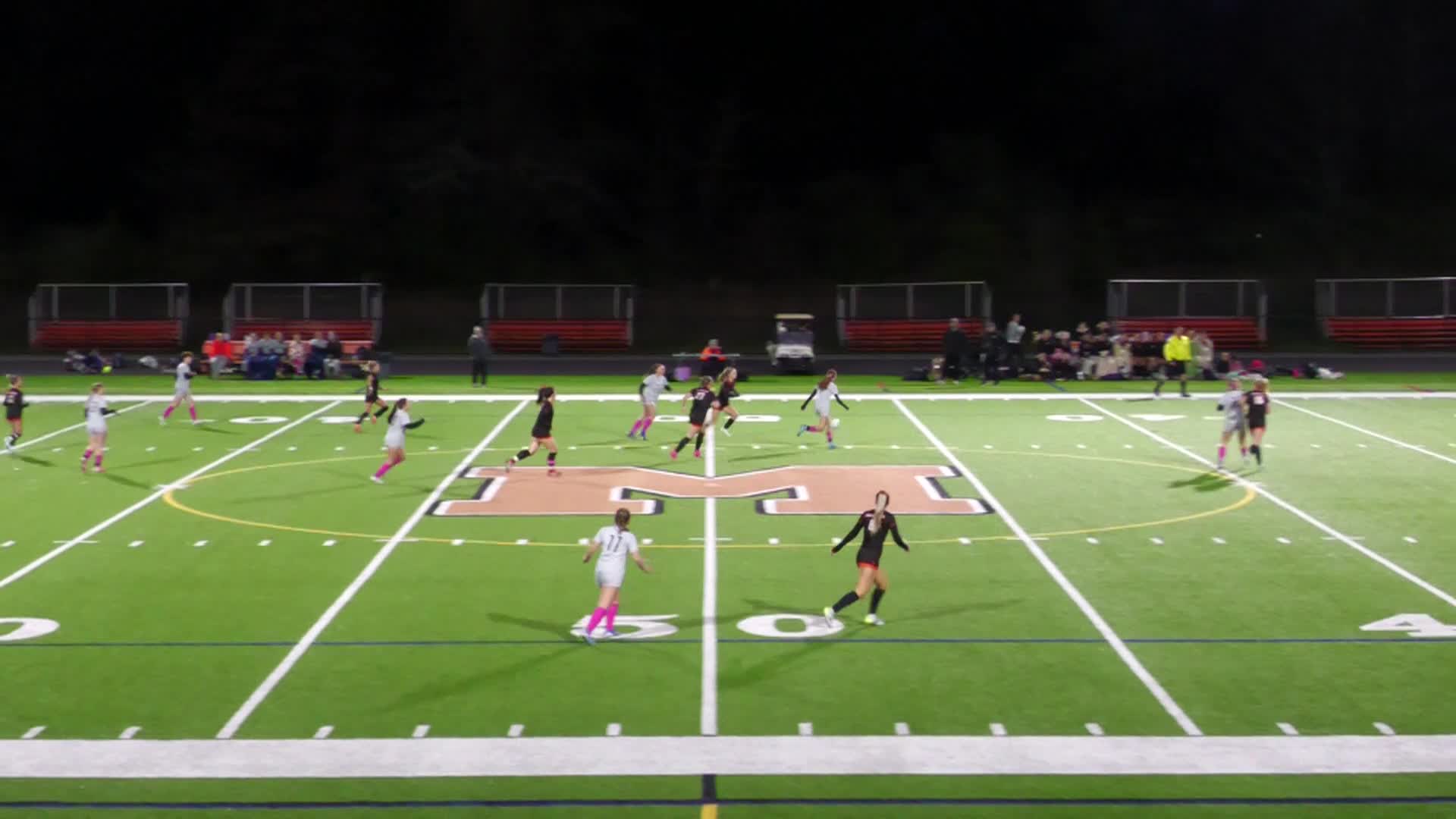 V Girls Soccer: MHS vs Rockland 10-29-2024