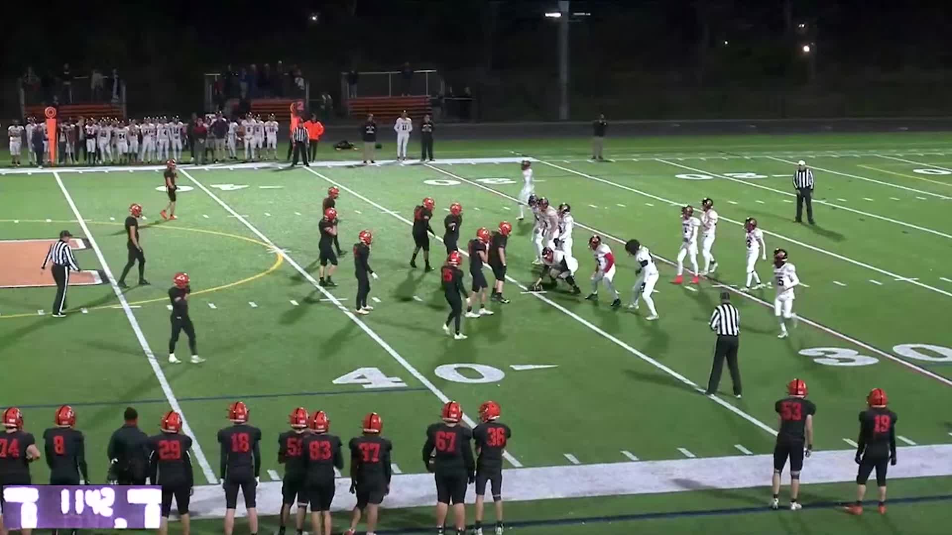 V Football MHS vs Whitman Hanson 11-15-2024