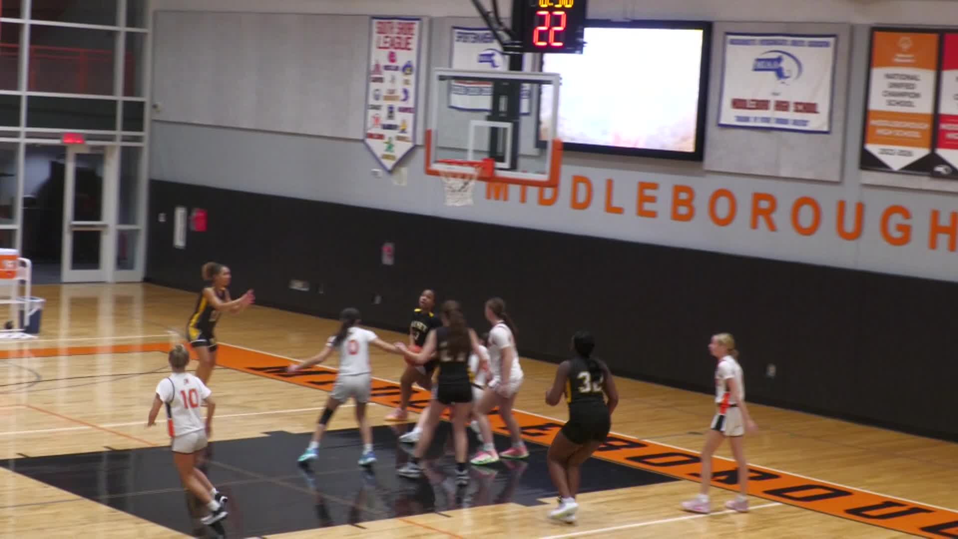 JV Girls Basketball: MHS vs Nauset 12-12-2024
