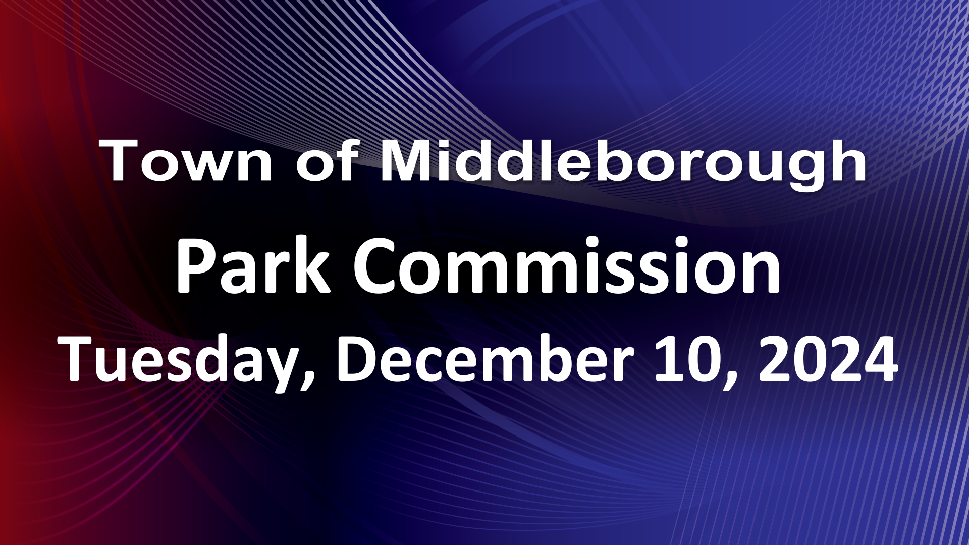 Navigate to Park Commission 12-10-24