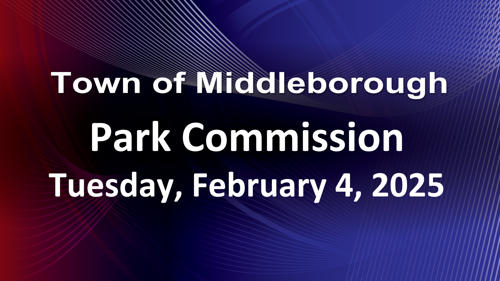 Navigate to Park Commission 2-4-25