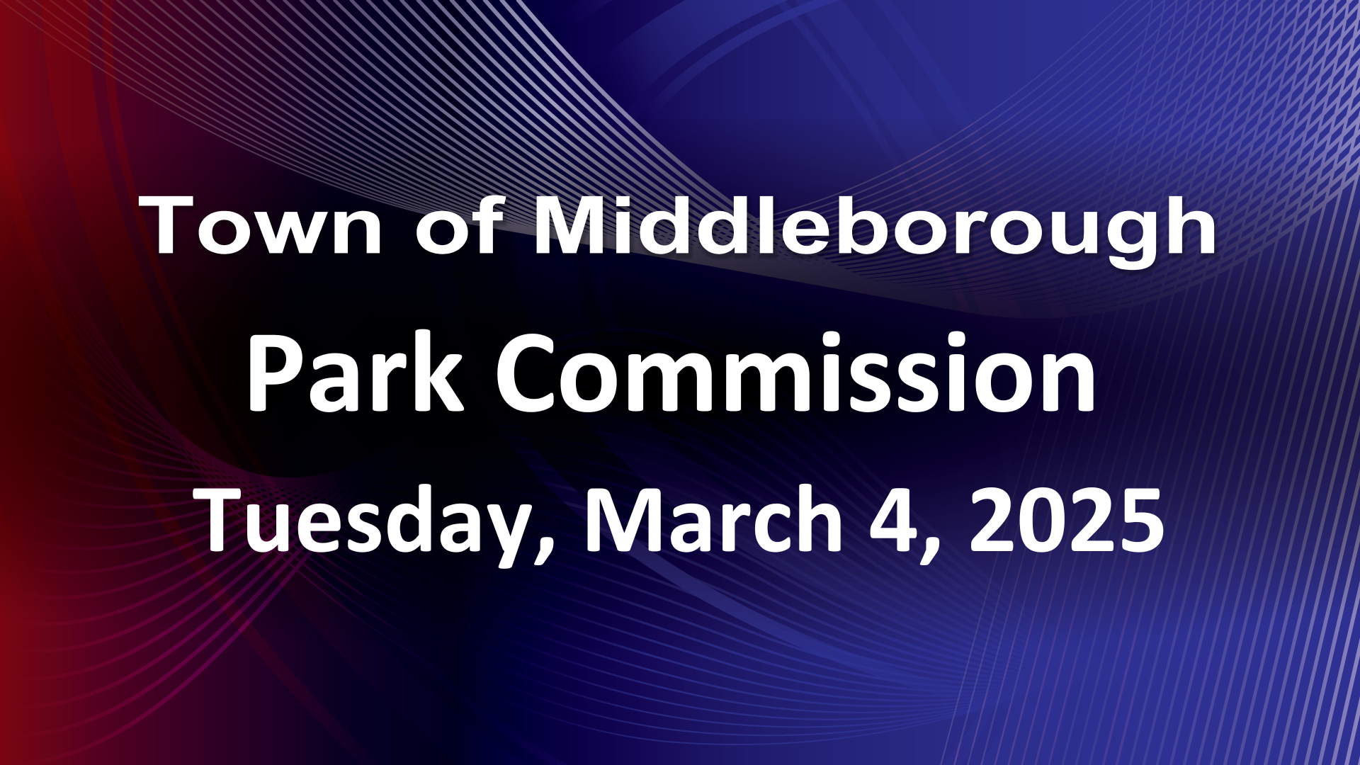 Navigate to Park Commission 3-4-25