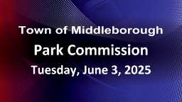 Navigate to Park Commission 6-3-25