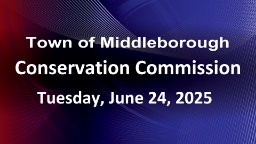 Navigate to Conservation Commission 6-24-25