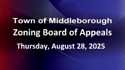Navigate to Zoning Board of Appeals 8-28-25