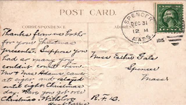 The Curious Senior - Gail Brodie - Antique Postcards