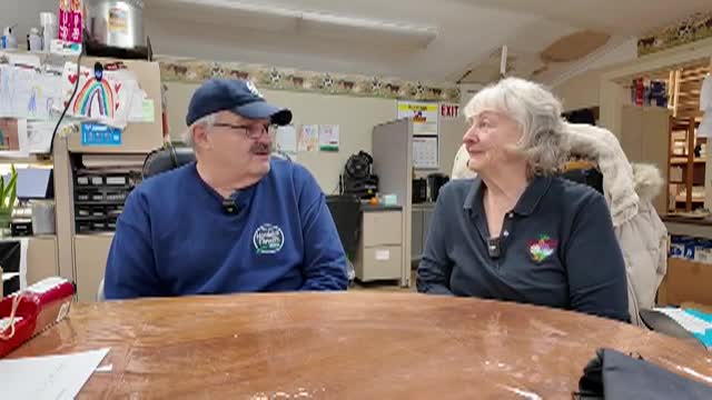 Two Grannies - Exploring Hardwick Part 2