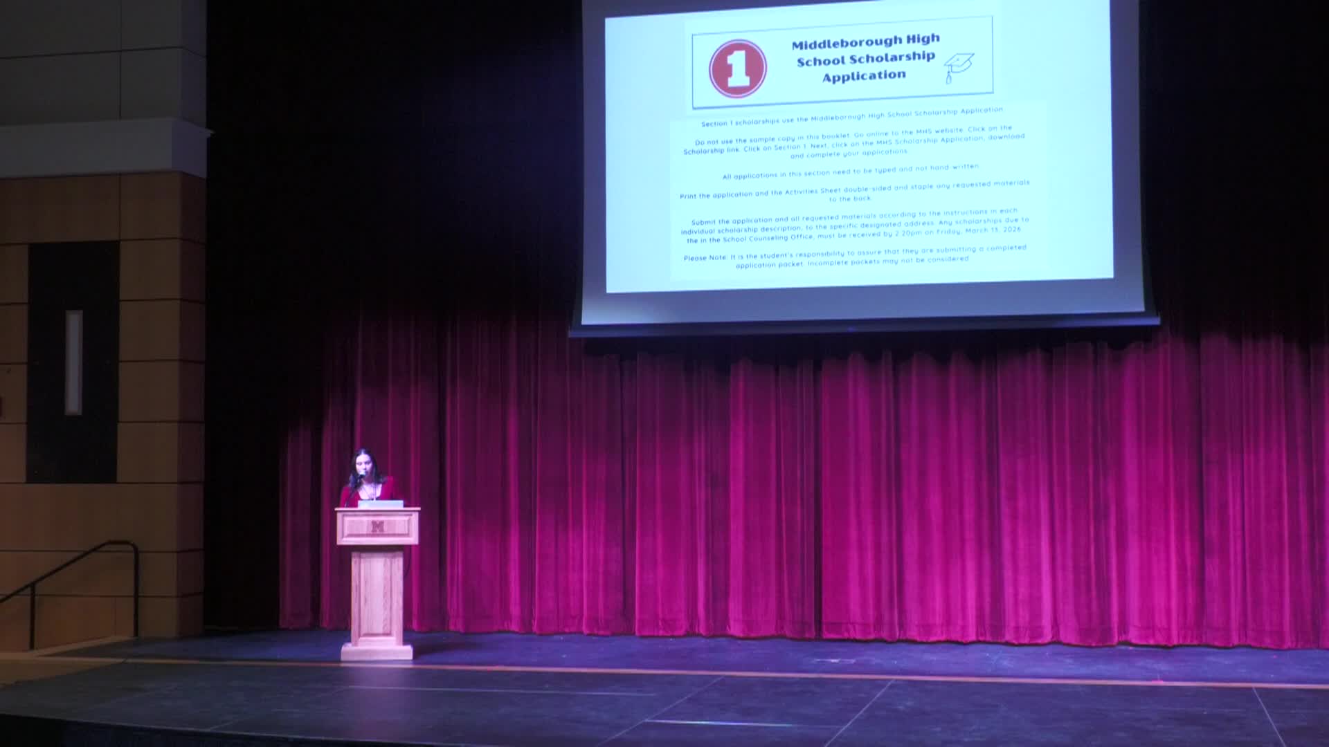 MHS Scholarship Info Night 2-11-2026