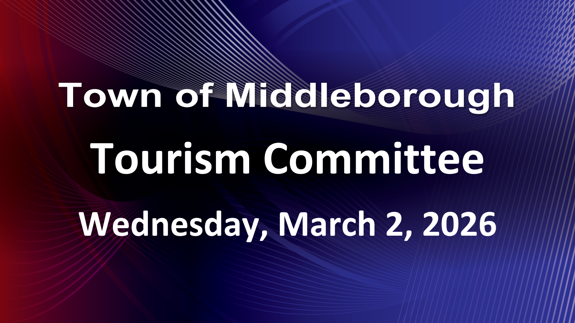 Tourism Committee 3-2-26