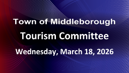 Navigate to Tourism Committee 3-18-26