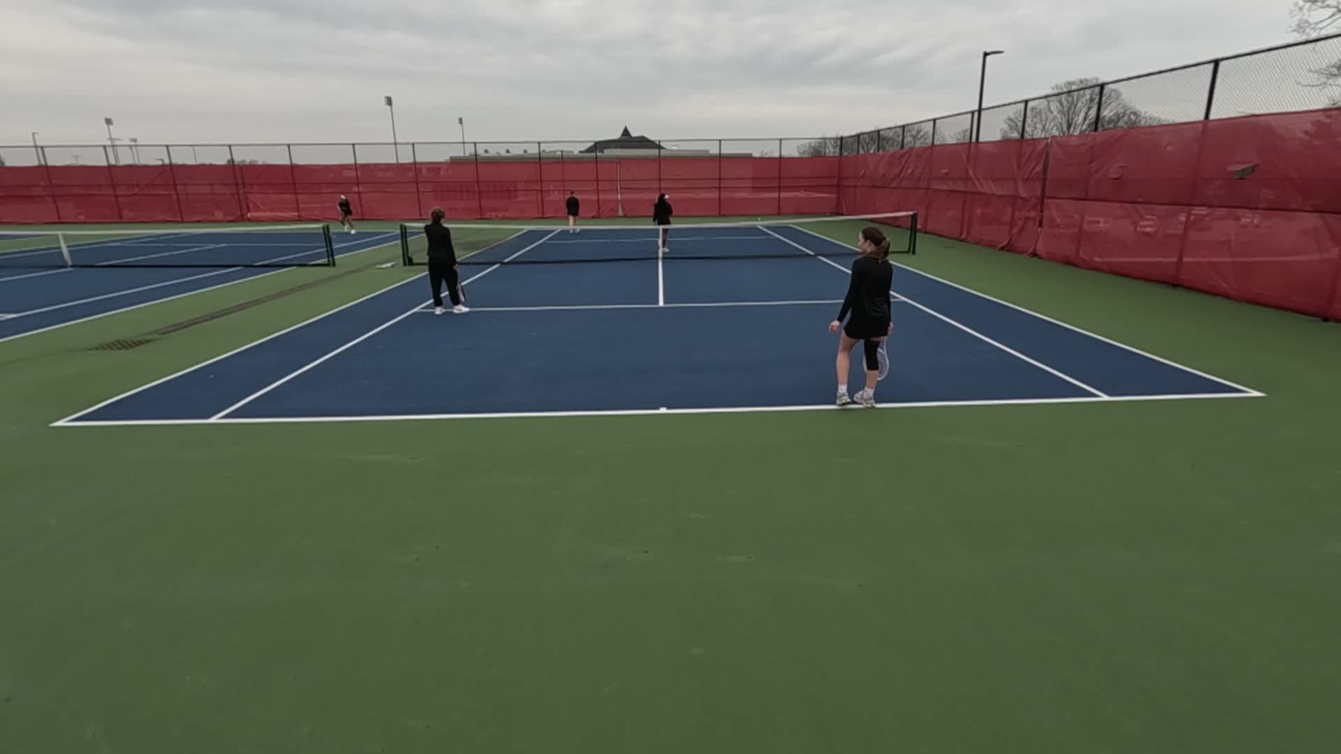 Thumbnail image for Varsity Girls Tennis at Durfee - 1st doubles - 3-30-2026