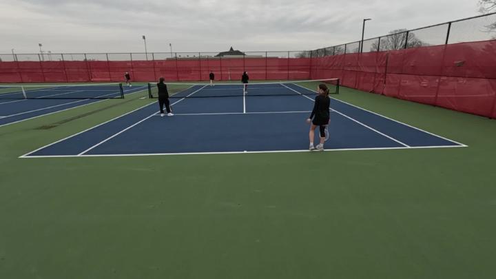 Thumbnail image for Varsity Girls Tennis at Durfee - 1st doubles - 3-30-2026