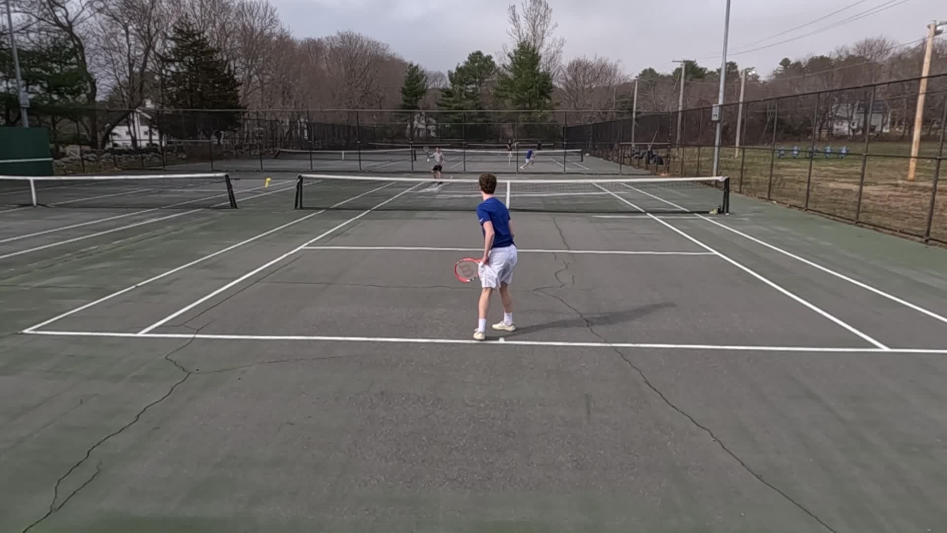 Thumbnail image for Varsity Boys Tennis: Middleborough at Norwell - 3rd singles March 31, 2026