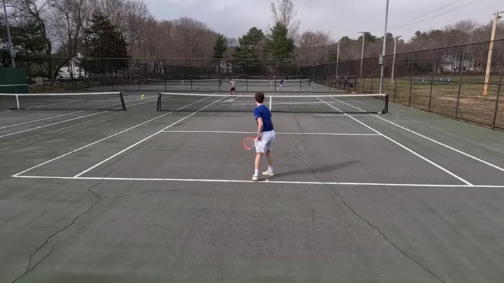 Thumbnail image for Varsity Boys Tennis: Middleborough at Norwell - 3rd singles March 31, 2026