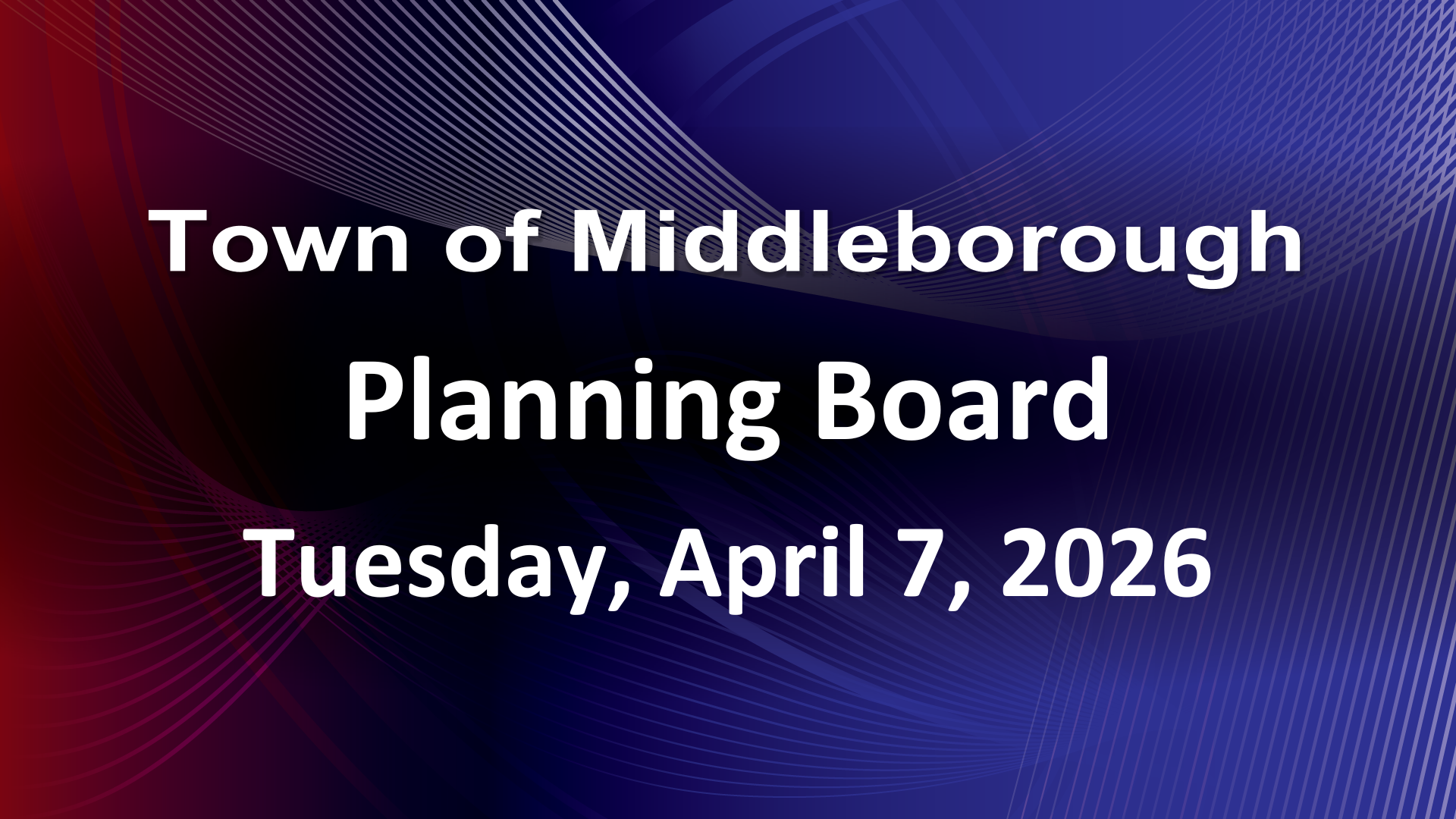 Thumbnail image for Planning Board 4-7-26