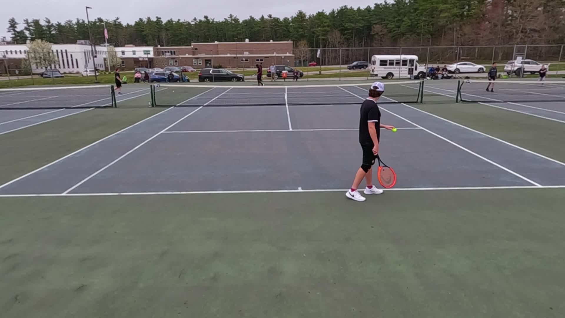 Thumbnail image for V Boys Tennis at Carver 2nd Singles 4-29-2026