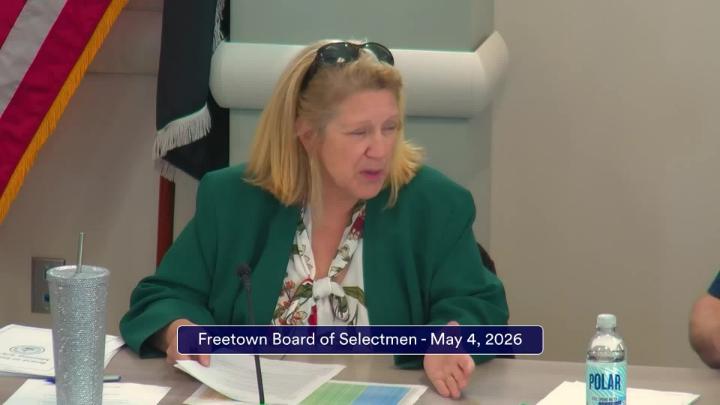 Thumbnail image for Freetown Board of Selectmen 5-4-26