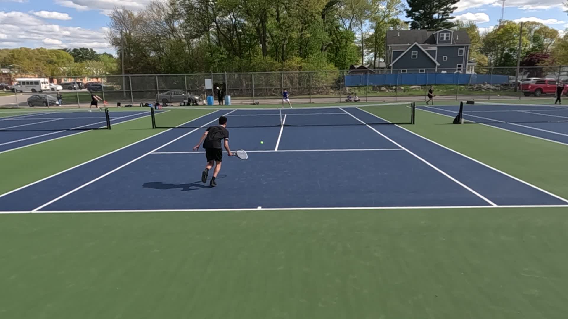 Thumbnail image for V Boys Tennis at Randolph 3rd Singles 5-12-2026