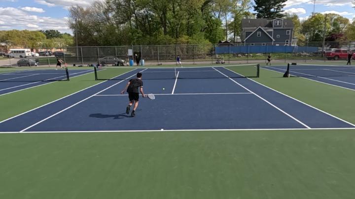 Thumbnail image for V Boys Tennis at Randolph 3rd Singles 5-12-2026