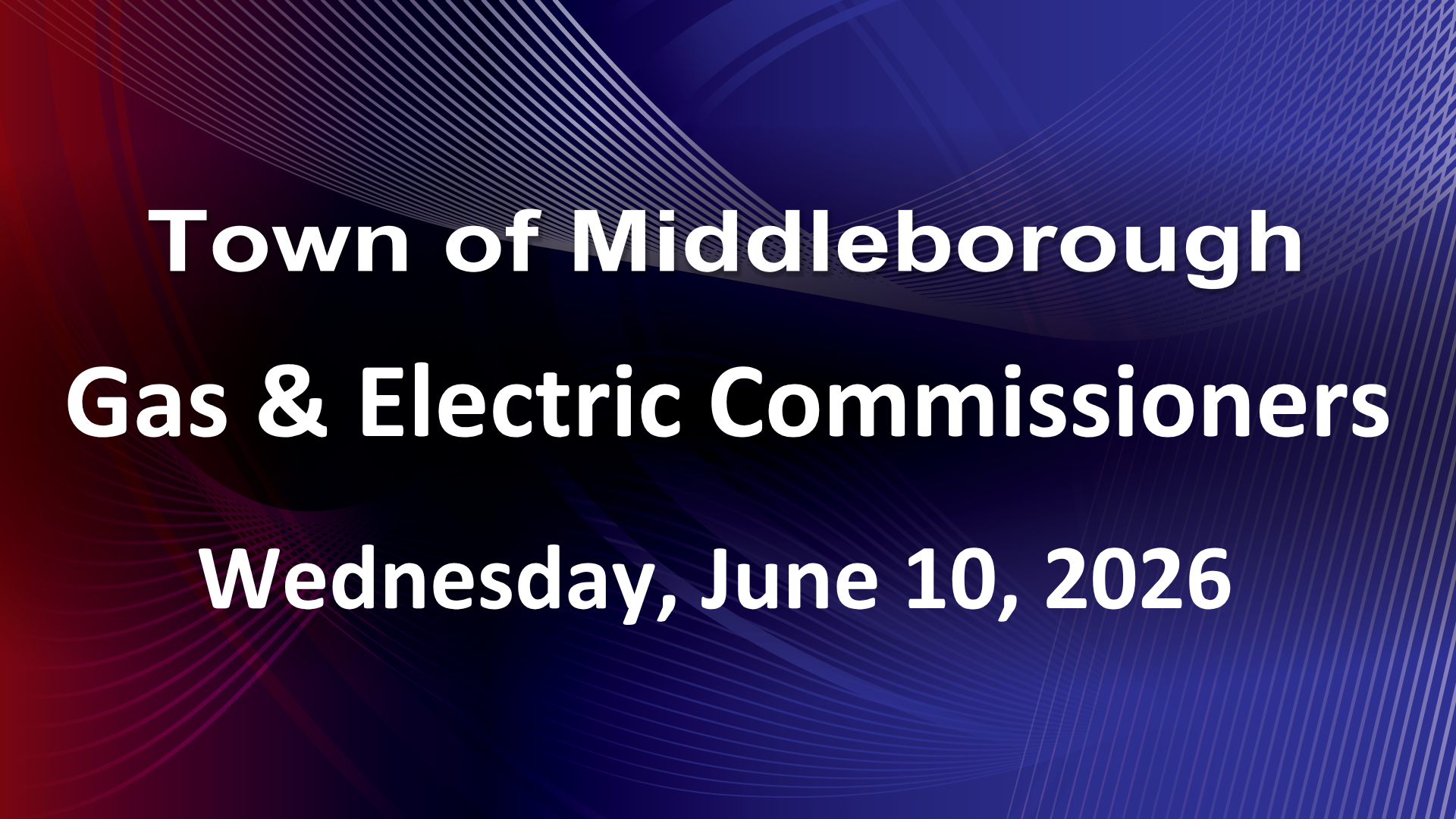 Thumbnail image for Gas & Electric Commissioners 6-10-26