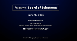 Navigate to Freetown Board of Selectmen 6-15-26