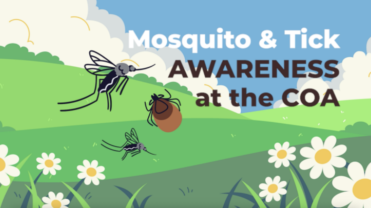Thumbnail image for Mosquito and Tick Awareness at the COA 7-23-26