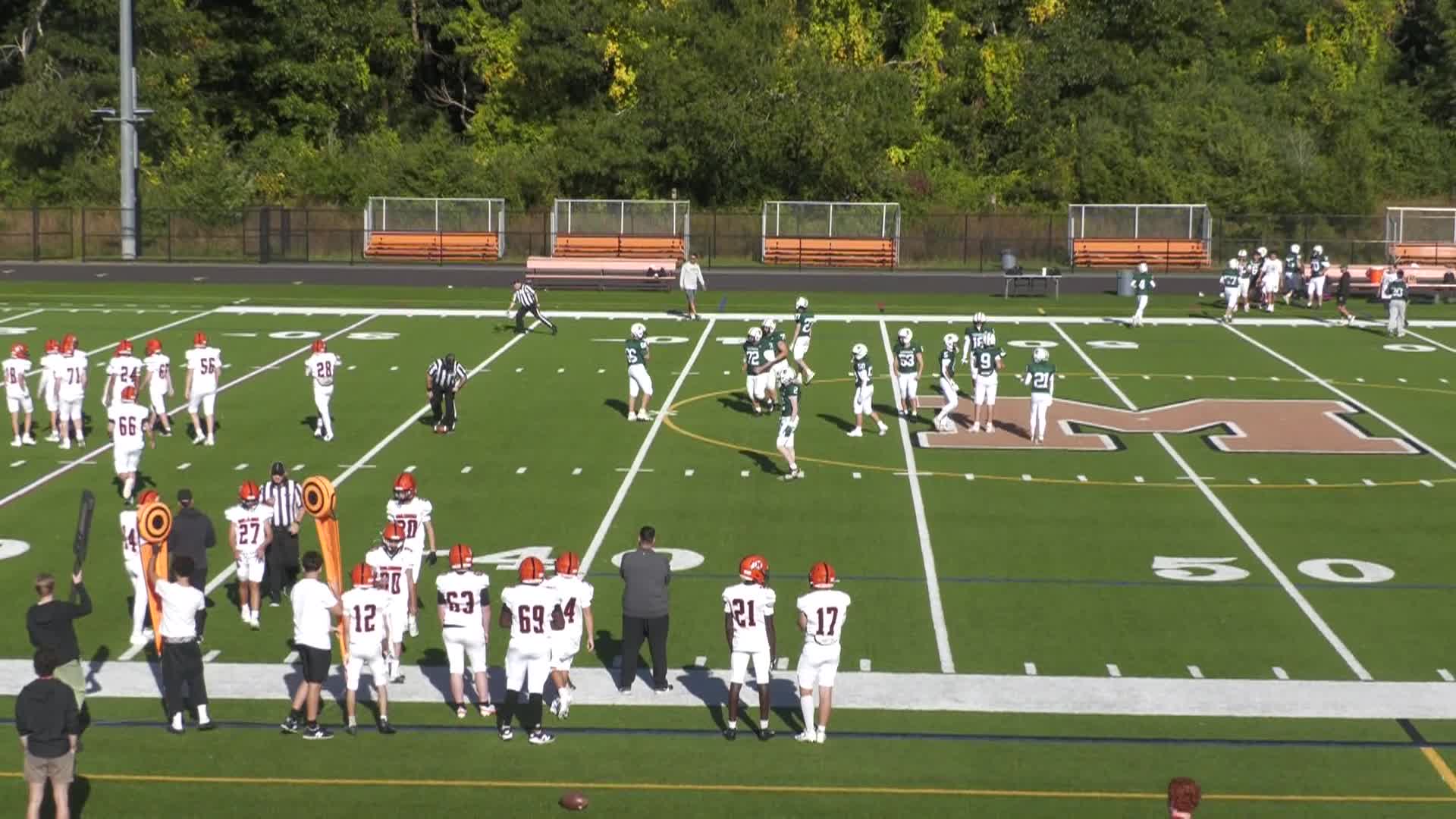 Thumbnail image for JV Football MHS VS Dartmouth 9-19-26